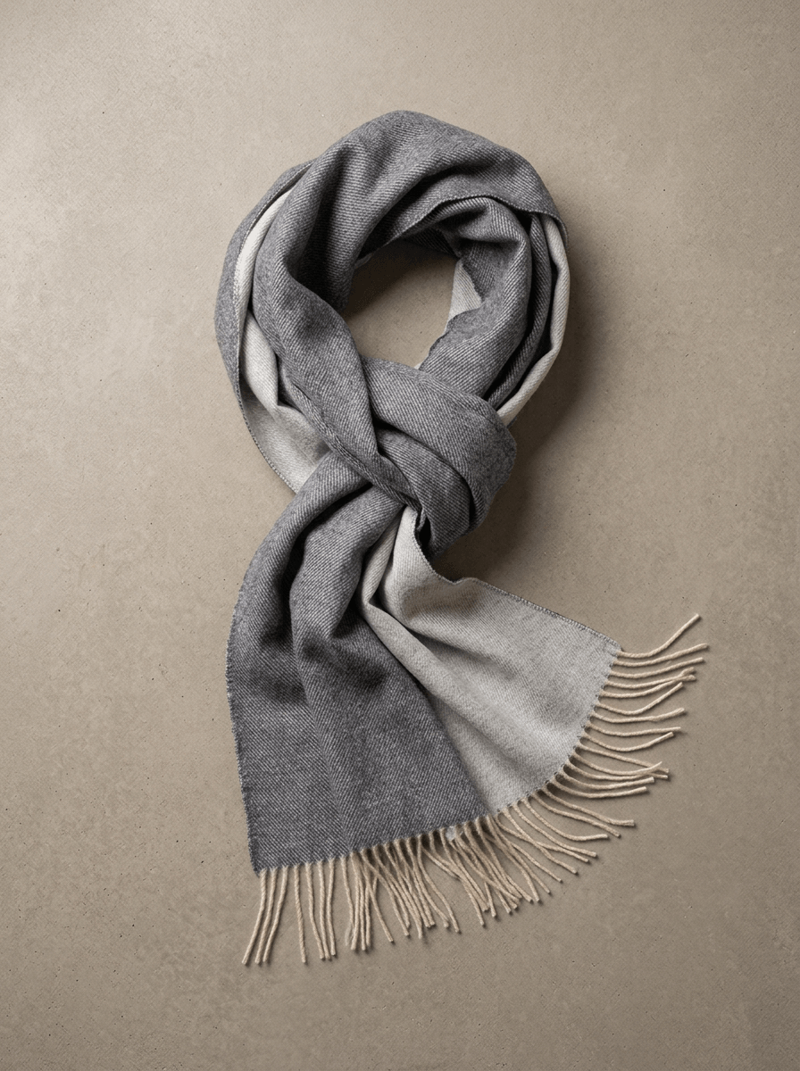 Double Face Alpaca Scarf