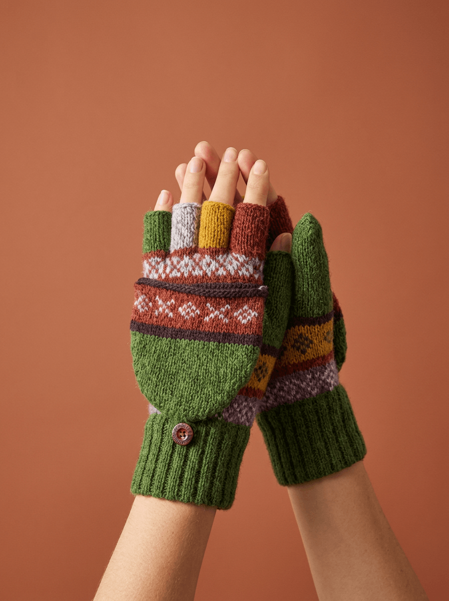 Andean Knit Glittens